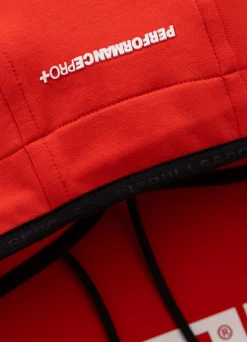 Women's hoodie Georgia - Flame red