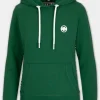 Women's hoodie LA CANADA - Dark green