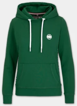 Women's hoodie LA CANADA - Dark green