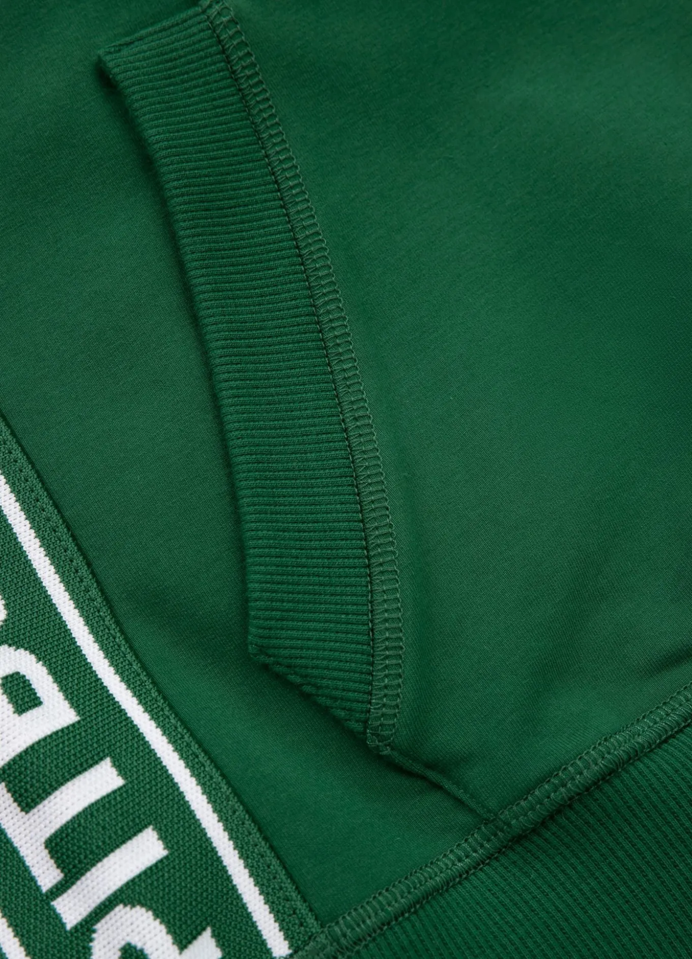 Women's hoodie LA CANADA - Dark green