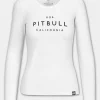 Women's longsleeve Slim Fit USA CAL - White