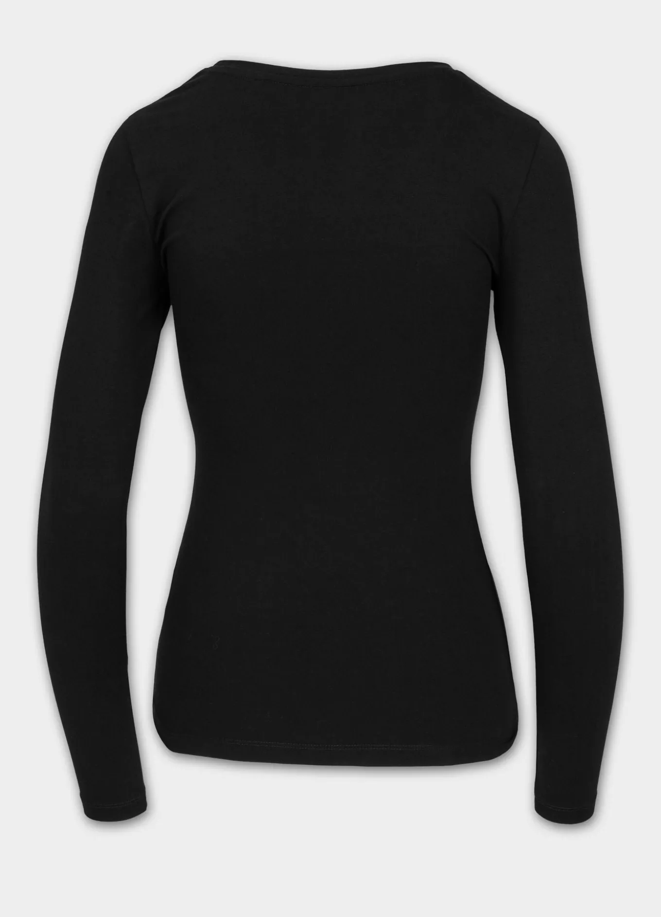 Women's longsleeve Slim Fit USA CAL - Black