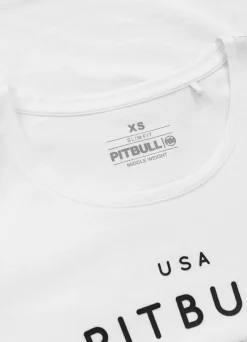 Women's longsleeve Slim Fit USA CAL - White