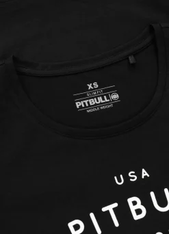 Women's longsleeve Slim Fit USA CAL - Black