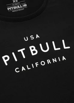Women's longsleeve Slim Fit USA CAL - Black