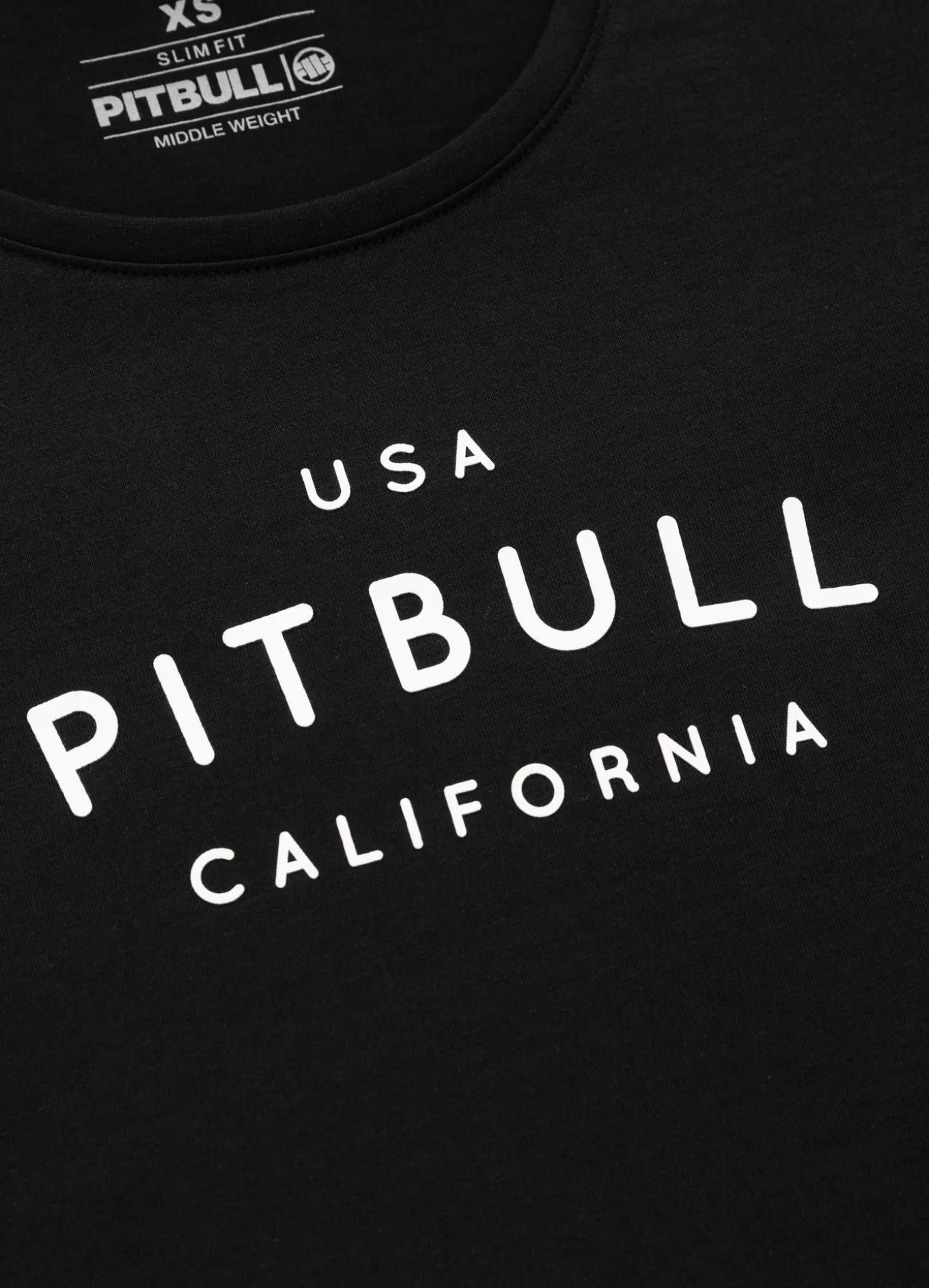 Women's longsleeve Slim Fit USA CAL - Black