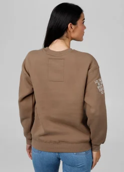 Women's oversize sweatshirt Tyrian