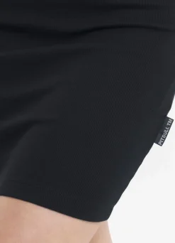 Women's Sports dress Rib LAYLA - Black
