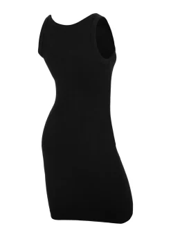 Women's Sports dress Rib LAYLA - Black