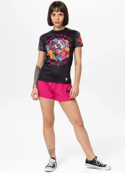 Women's Sports Shirt Mesh HAPPY-PIT - Black