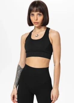 Women's sports Top COLUMBIA - Black