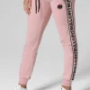 Women's sweatpants French Terry Judith - Pink