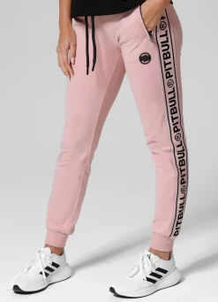 Women's sweatpants French Terry Judith - Pink