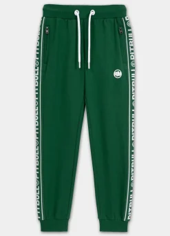 Women's sweatpants French Terry JUDITH - Dark green