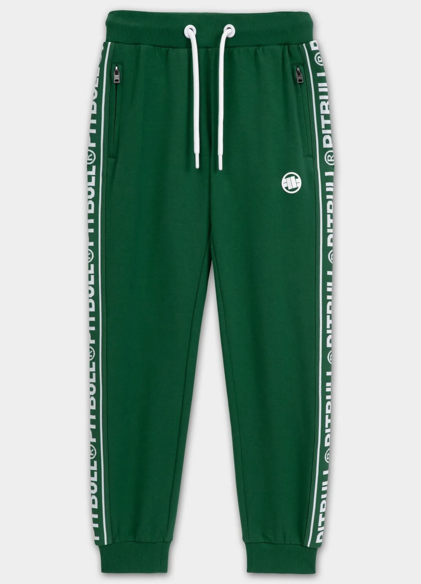 Women's sweatpants French Terry JUDITH - Dark green