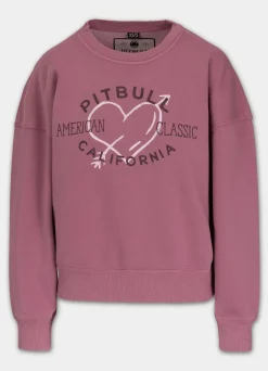 Women's sweatshirt Washed MANZANITA HEART