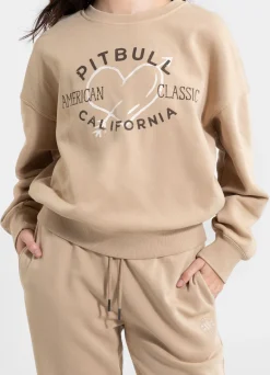 Women's sweatshirt Washed MANZANITA HEART