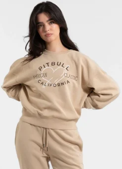 Women's sweatshirt Washed MANZANITA HEART