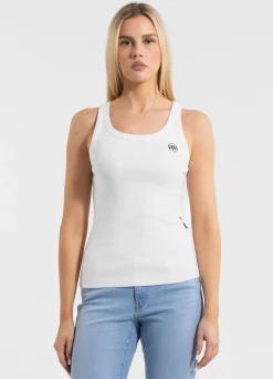 Women's Tank Top Rib LAYLA - White