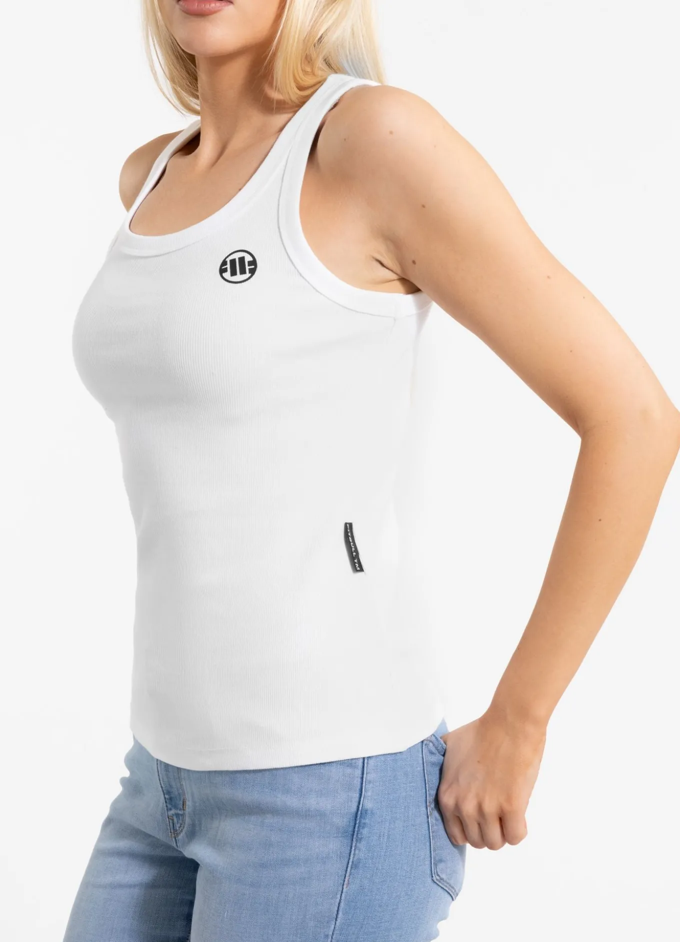 Women's Tank Top Rib LAYLA - White