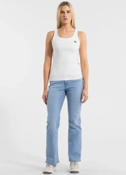 Women's Tank Top Rib LAYLA - White
