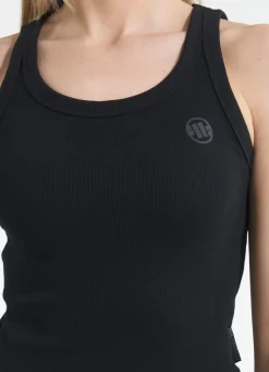 Women's Tank Top Rib LAYLA - Black