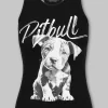 Women's Tank Top Slim Fit PUPPY - Black