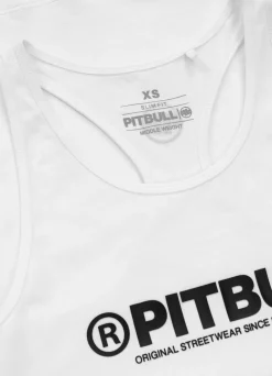 Women's Tank Top Slim Fit PITBULL R - White