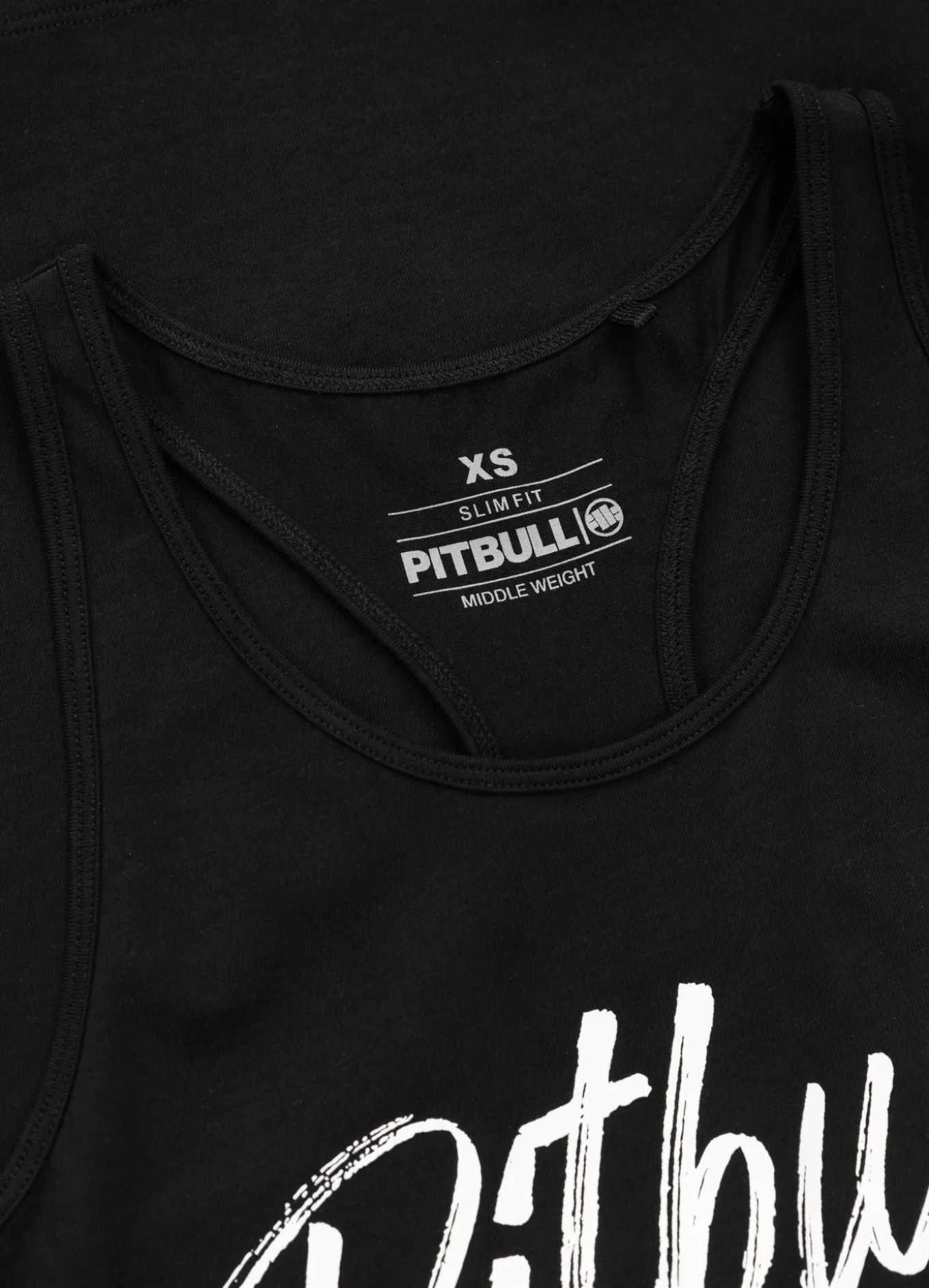 Women's Tank Top Slim Fit PUPPY - Black