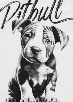 Women's Tank Top Slim Fit PUPPY - White