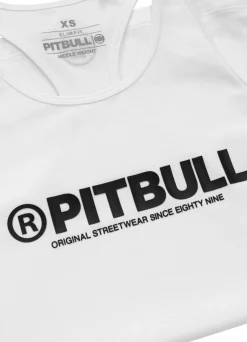 Women's Tank Top Slim Fit PITBULL R - White