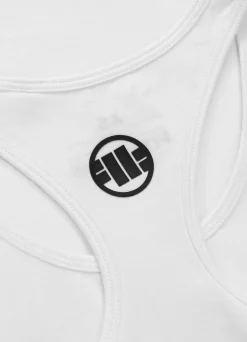 Women's Tank Top Slim Fit PITBULL R - White