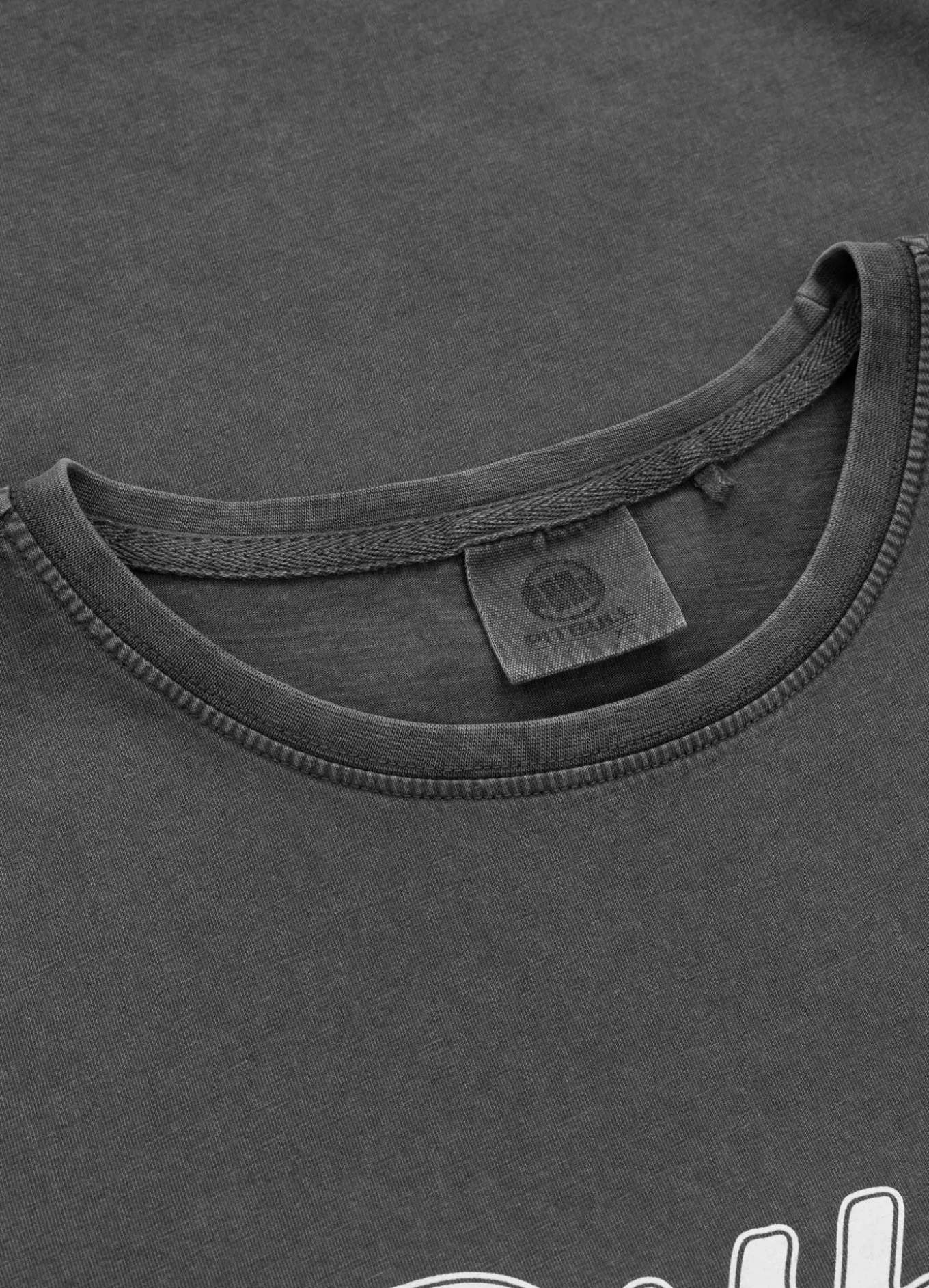 Women's T-Shirt Denim Washed ANGEL LOGO - Graphite
