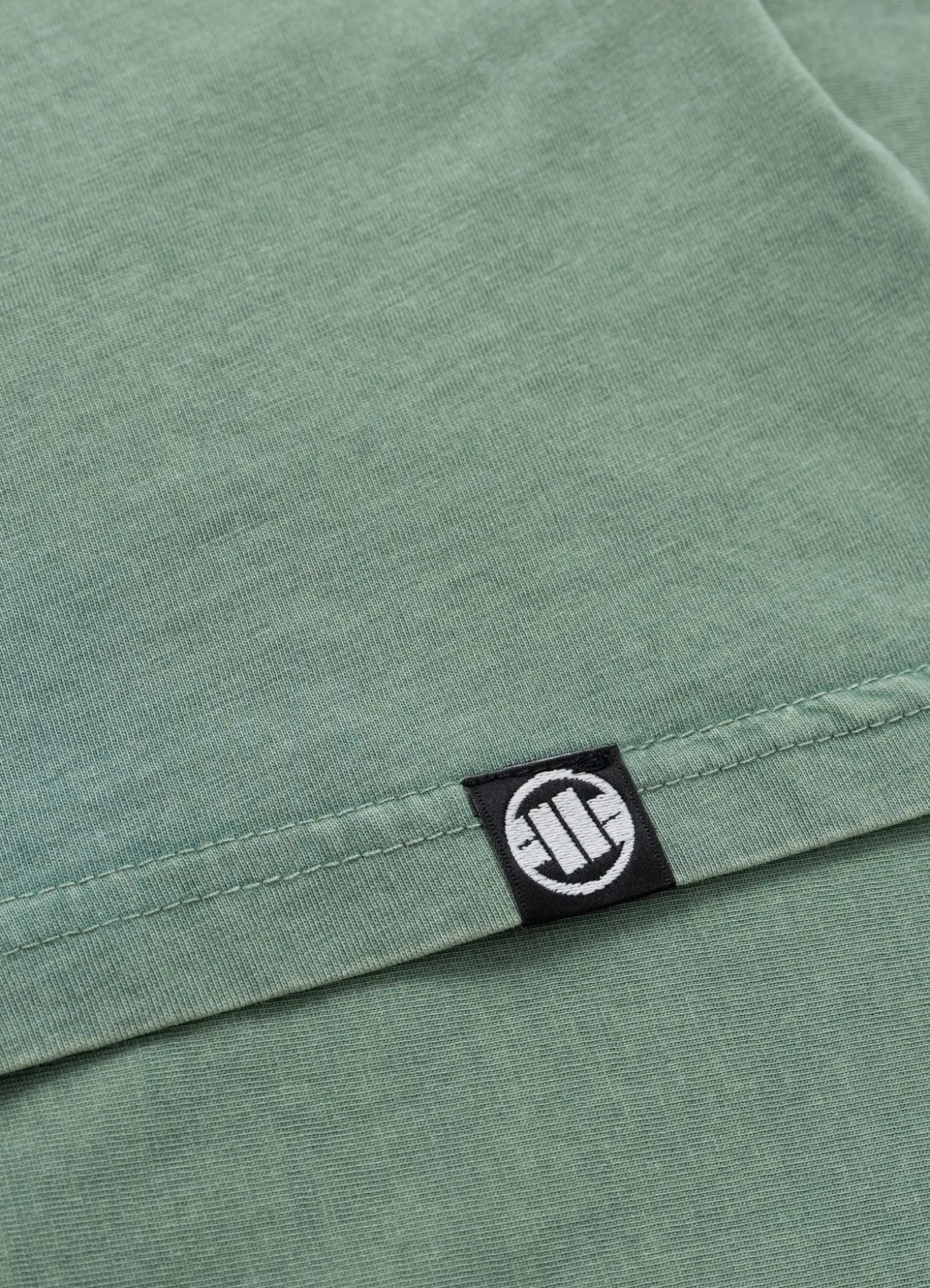 Women's T-Shirt Denim Washed ANGEL LOGO - Green