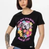 Women's T-Shirt Happy-Pit - Black