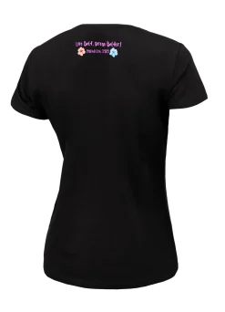 Women's T-Shirt Happy-Pit - Black