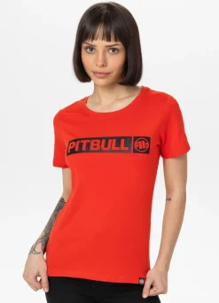 Women's T-Shirt HILLTOP - Flame red