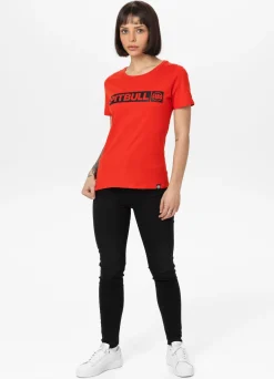 Women's T-Shirt HILLTOP - Flame red
