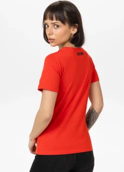 Women's T-Shirt HILLTOP - Flame red