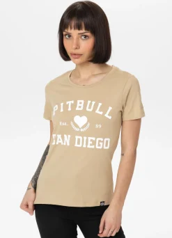 Women's T-Shirt LOVE PB - Sand