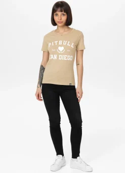 Women's T-Shirt LOVE PB - Sand