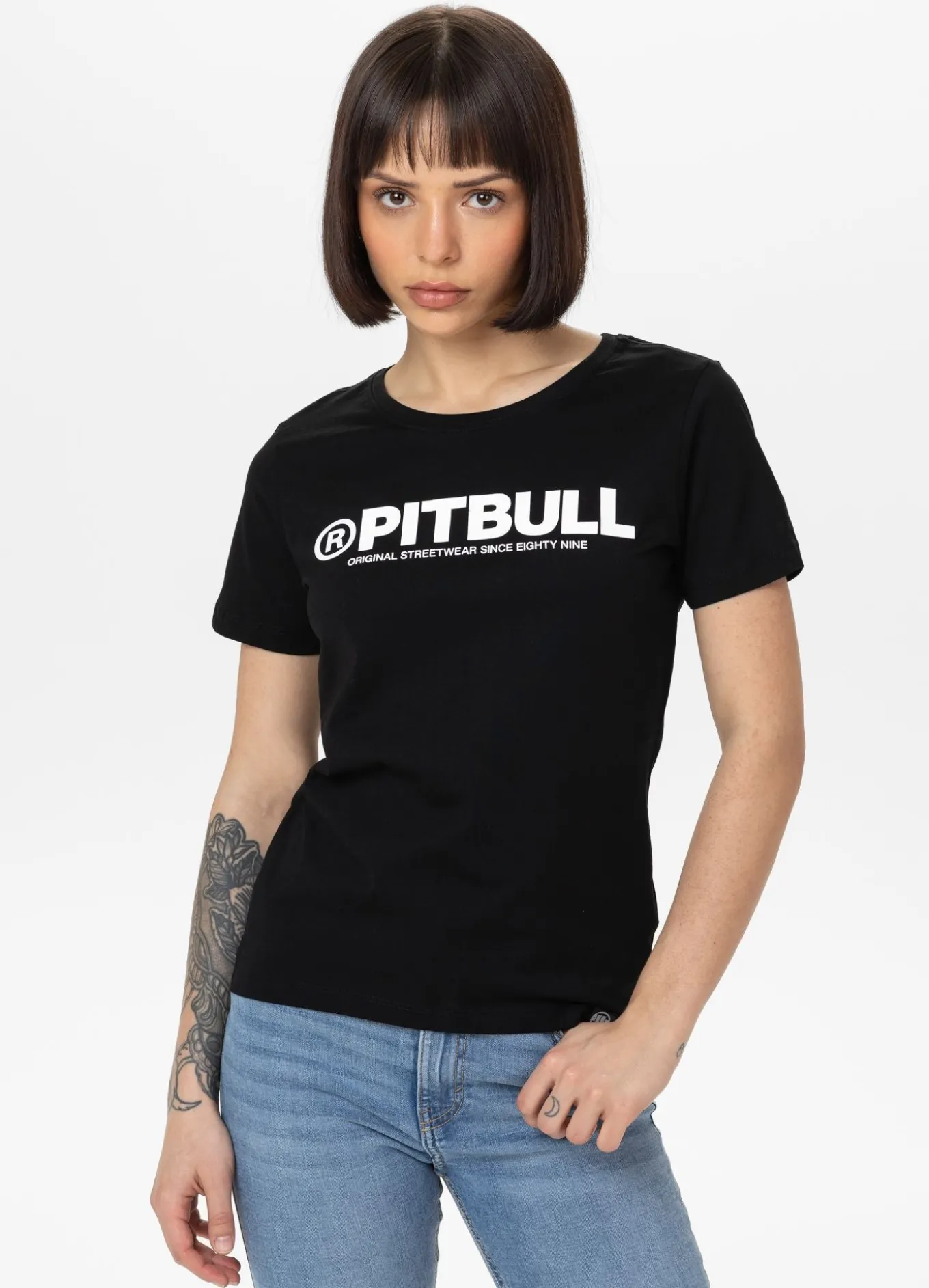 Women's T-Shirt PITBULL R - Black