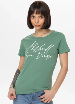 Women's T-Shirt PITBULL SD - Mint