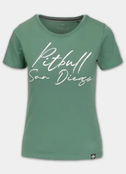 Women's T-Shirt PITBULL SD - Mint