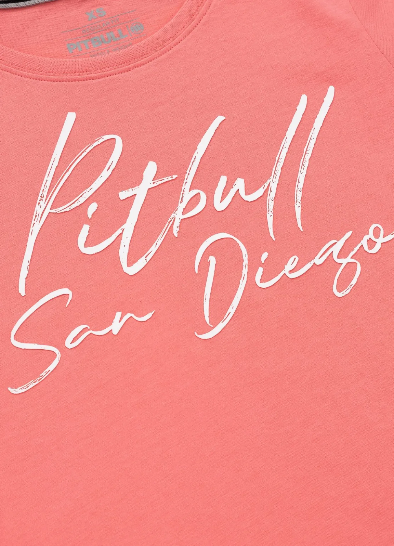 Women's T-Shirt PITBULL SD - Coral
