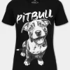Women's T-Shirt PUPPY II - Black