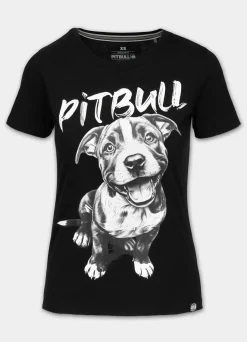 Women's T-Shirt PUPPY II - Black