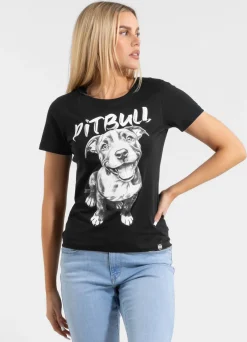 Women's T-Shirt PUPPY II - Black