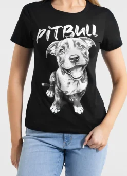 Women's T-Shirt PUPPY II - Black