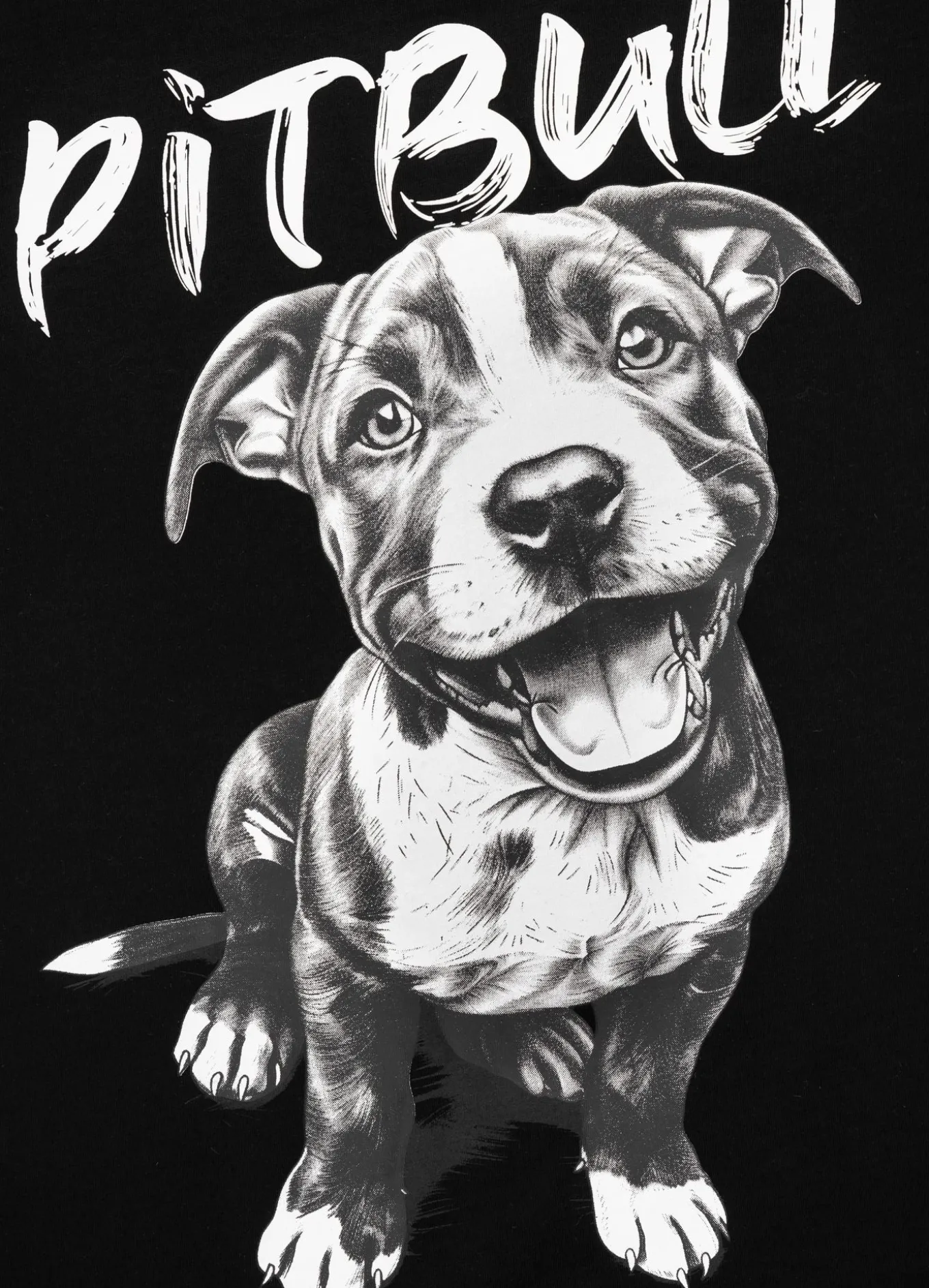 Women's T-Shirt PUPPY II - Black